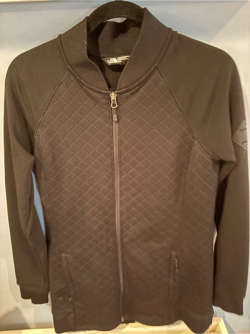 The North Face Quilted Zip-Front Women's Jacket - Black M
